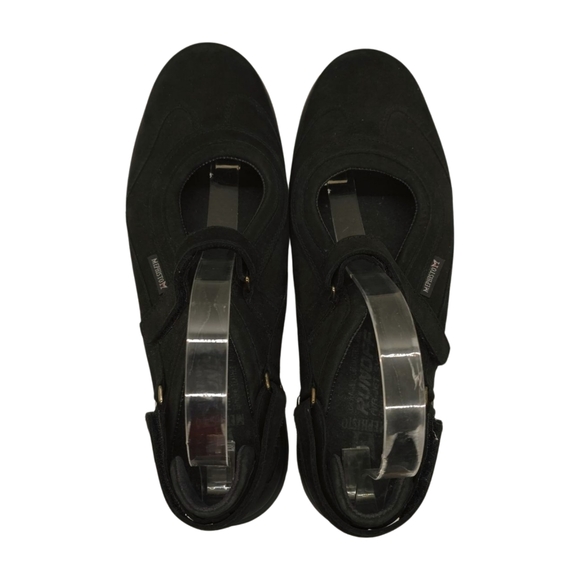 Mephisto Women's Runoff Mary Jane Slip On Flats Black Suede Leather Size 9.5 - Picture 9 of 13